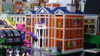 LEGO X Mansion 2X Expansion MOC with Underground Levels [upl. by Allista]