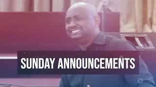 Sunday Announcements 15th September 2024 [upl. by Ajit]