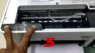 how to print nozzle paper in Epson m1120 [upl. by Ardekahs]