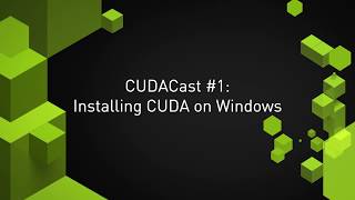 Installing CUDA Toolkit on Windows Published 2017  See our playlist for more uptodate trainings [upl. by Nattie525]