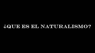 Naturalismo literario [upl. by Cymbre]