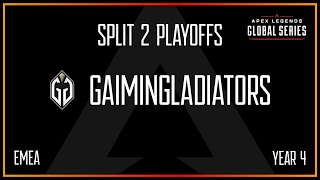 GaiminGladiators  EMEA  ALGS Y4 Split 2 Playoffs  B vs C  Groups Stage  08302024 [upl. by Eniawtna]