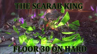 BEATING BORGOTH THE SCARAB KING  Doom Tower Boss Floor 30 Hard  Raid Shadow Legends [upl. by Aehs]