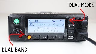 Retevis RT90 Mobile Dual Band DMR Mobile Radio Review  Part 1 [upl. by Mayhew140]