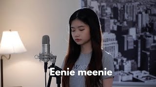 Justin Bieber  eenie meenie  Shania Yan Cover [upl. by Enegue]