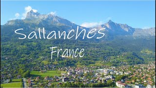 SallanchesFrance Aerial Video 4K [upl. by Octavius]