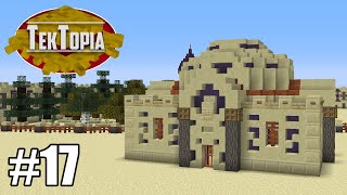 TekTopia 17  Unusual Library Minecraft Villager Mod [upl. by Painter]