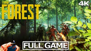 THE FOREST Full Gameplay Walkthrough  No Commentary 【FULL GAME】4K Ultra HD [upl. by Aicala71]