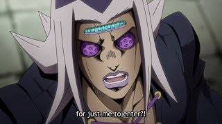 ジョジョ 5 Abbacchio vs Illuso 1 『HD』 [upl. by Llednek524]