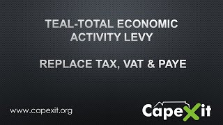 TEAL Total Economic Activity Levy to replace VAT TAX PAYE [upl. by Wilkison]