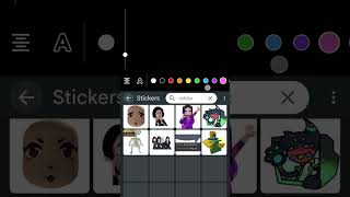 Just search Roblox in the stickers✌️Sub if you play roblox [upl. by Anaud]