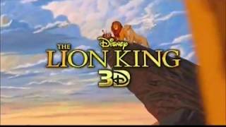 The Lion King in 3D commercial 2011 [upl. by Doran702]