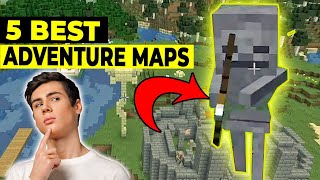 🔥 5 Best Minecraft Adventure Maps ever Made 🔥 [upl. by Acherman]