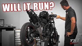 Yamaha R3 Superbike First Start  BRAPPP or BOOM Superbike Build Series Ep10 [upl. by Derdlim]