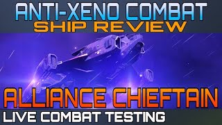 Alliance Chieftain  AntiXeno Ship Review  Elite Dangerous [upl. by Kliment507]