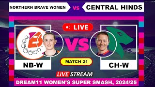 Central Hinds vs Northern Brave Women Live Cricket Today [upl. by Lorinda]