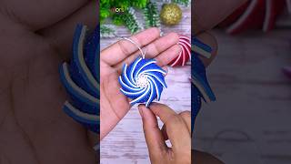 Easy Christmas Craft🎅Xmas Tree Ornaments Ideas DIY🎁Foamiran Crafts at Home christmas diy craft [upl. by Brigida401]