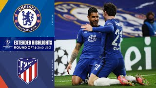 Chelsea vs Atlético de Madrid Extended Highlights  UCL on CBS Sports [upl. by Aicenek]