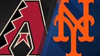 deGrom Mets stifle Dbacks in a 31 win 51818 [upl. by Attener]