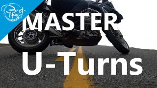 How to Uturn a motorcycle and make it easy uturn [upl. by Therron]