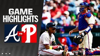 Braves vs Phillies Game Highlights 33124  MLB Highlights [upl. by Dane]