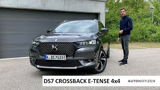 2020 DS7 Crossback ETense 4x4 300 PS PluginHybrid im Review Test Fahrbericht [upl. by Meneau]