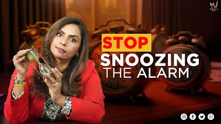 How to Stop Snoozing Your Alarm  Dr Meghana Dikshit [upl. by Dawna]