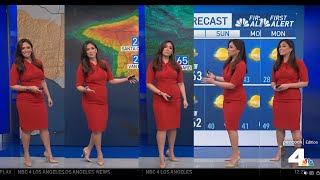 Shanna Mendiola with a First Alert Weather forecast for NBC4 Los Angeles November 12 2024 [upl. by Wemolohtrab478]