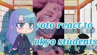 🌹Kyoto students±Teacher react to tokyo students🌹Gacha Club [upl. by Eneryt]