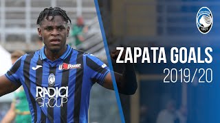 Duván Zapata  All goals 20192020 [upl. by Zeugirdor]