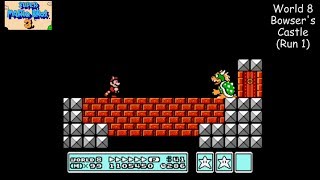 Super Mario Bros 3 NES Playthrough 08 World 8 Dark Land [upl. by Tterej63]