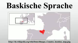 Baskische Sprache [upl. by Adnilg809]