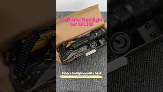 This flashlight set with a lot of accessories flashlight garberiel edc [upl. by Rebhun]