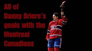 All of Danny Brieres goals with the Montreal Canadiens [upl. by Caria566]