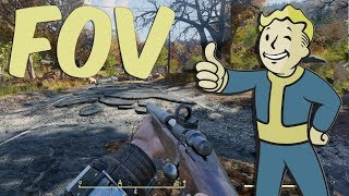 How to Change Field of View  Fallout 76 FOV ini Fix [upl. by Eixid]