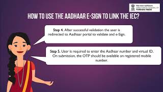 Using Aadhaar eSign on the DGFT ePlatform [upl. by Mastic685]