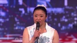 Traditional Chinese Acrobat Act Americas got talent s08e03 [upl. by Allicserp419]