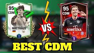 MATTHÄUS VS GORETEZKA  MATTHAUS FC MOBILE  BEST CDM FC MOBILE  EA FC 24 MOBILE PLAYER REVIEW [upl. by Geller]