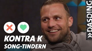 SongTindern Kontra K – Was trifft härter Ein KO im Boxring oder im Leben  DASDING Interview [upl. by Aennil]