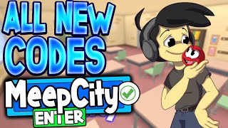 MeepCity CODES All NEW MeepCity CODES MeepCity MeepCity Codes Roblox [upl. by Calloway]