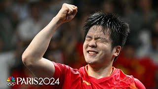 Fan Zhendong triumphs over Truls Moregardh to extend Chinas table tennis dominance  Paris Olympics [upl. by Adlaremse]