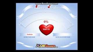 Love Tester Lets Play [upl. by Lucila]