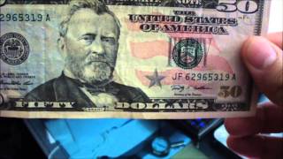 How to Detect a Counterfeit 50 [upl. by Aric411]