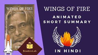 Wings of fire animated short summary of Missile man book  Dr APJ Abdul kal Autobiography [upl. by Leund]