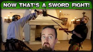 This is PEAK Sword Fight Choreography Realistic amp Cool [upl. by Grete]