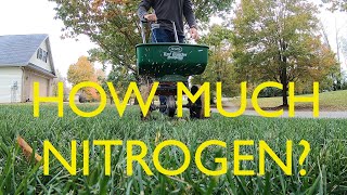 HOW TO calculate Nitrogen rates in GRANULAR Fertilizer [upl. by Eikcin]