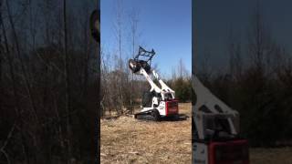 Bobcat t770 forestry mulcher [upl. by Hsinam507]