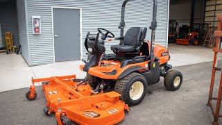 The Kubota F2690 Front Mount Mower Review and Use [upl. by Borreri]