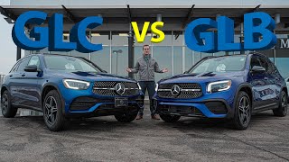 NEW 2020 MercedesBenz GLB250 VS GLC300 Comparison with Austin [upl. by Attalie876]