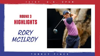 Highlights Rory McIlroy Round 3  2021 US Open [upl. by Rigdon]